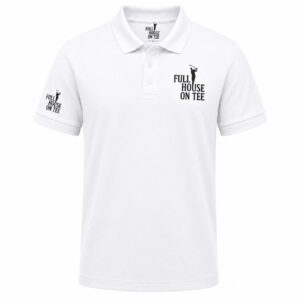 FHT Signature Golf Polo White