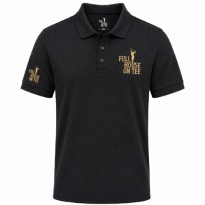 FHT Signature Golf Polo Black