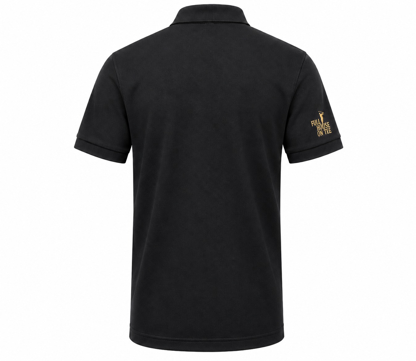 FHT Signature Golf Polo Black - Image 3