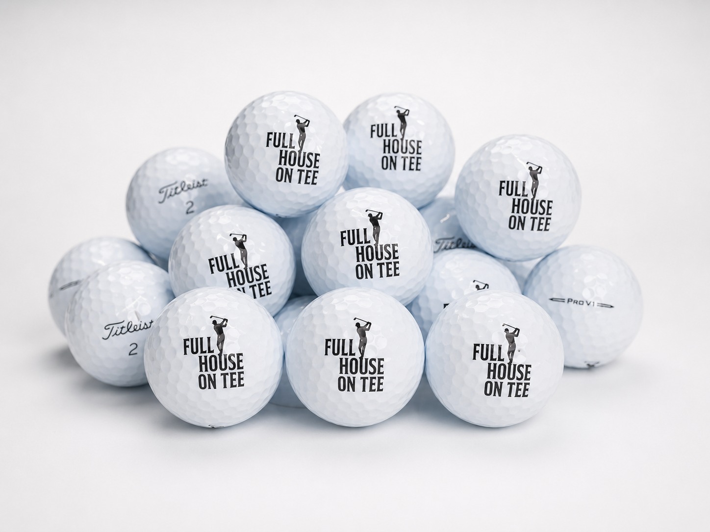 FHT Signature Golf Ball White - Image 3