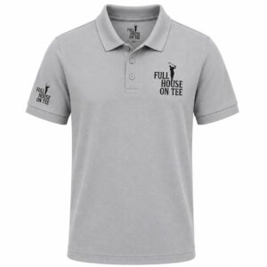 FHT Signature Golf Polo Gray