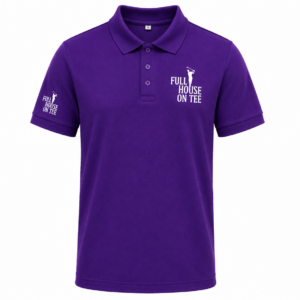 FHT Signature Golf Polo Purple